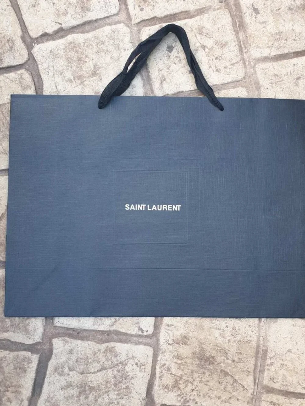 Fashion Paper Shopping Bag Logo Luxury Boutique Gift Packaging 17 x 12 Inches